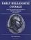 Cover of: Early Hellenistic coinage