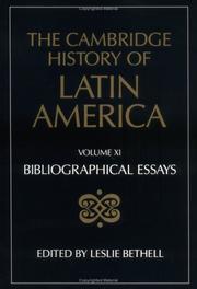 Cover of: The Historical literature on Latin America: bibliographical essays