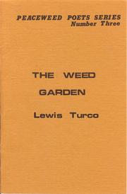 Cover of: The weed garden: poems.
