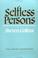 Cover of: Selfless Persons