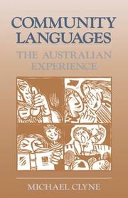 Cover of: Community languages: the Australian experience
