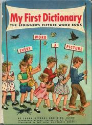 Cover of: My First Dictionary