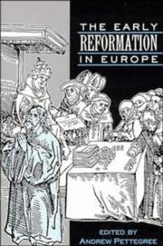 Cover of: The Early Reformation in Europe by edited by Andrew Pettegree.
