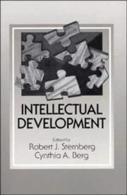 Cover of: Intellectual development