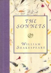 Cover of: The Sonnets by William Shakespeare
