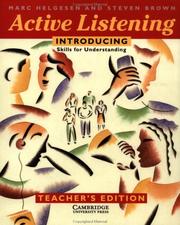 Cover of: Active Listening by Marc Helgesen, Steven Brown