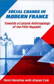 Social change in modern France by Henri Mendras