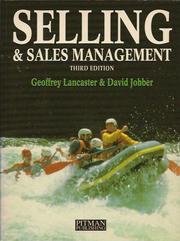 Cover of: Selling and Sales Management by Geoff Lancaster, David Jobber