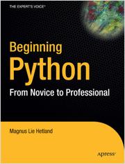Beginning Python by Lie Hetland, Magnus