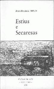 Cover of: Estius e secaresas