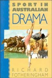 Sport in Australian drama by Richard Fotheringham