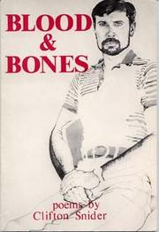 Cover of: Blood & bones: [poems