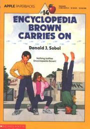 Cover of: Encyclopedia Brown Carries On by Donald J. Sobol