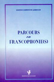 Cover of: Parcours en francophonie(s)