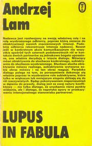 Cover of: Lupus in fabula: szkice literackie