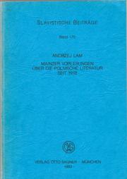 Cover of: Mainzer Vorlesungen über die polnische Literatur seit 1918