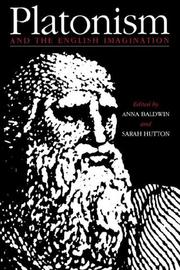 Cover of: Platonism and the English imagination by edited by Anna Baldwin and Sarah Hutton.