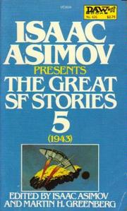 Cover of: Isaac Asimov Presents The Great SF Stories 5 (1943) by 