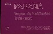 Cover of: Paraná by Iraci del Nero da Costa