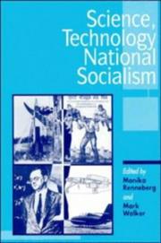 Cover of: Science, technology, and national socialism