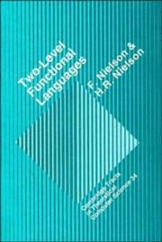 Cover of: Two-level functional languages