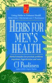Cover of: Herbs for men's health