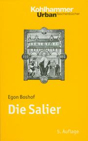 Die Salier by Egon Boshof
