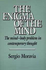 Cover of: The enigma of the mind by Sergio Moravia