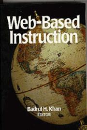 Cover of: Web-based instruction by Badrul H. Khan, editor.