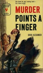Cover of: Murder Points a Finger