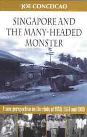 Cover of: Singapore and the Many-Headed Monster by Joe F. Conceicao