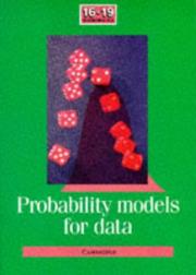 Cover of: Probability Models for Data by School Mathematics Project.