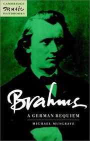 Cover of: Brahms, A German requiem