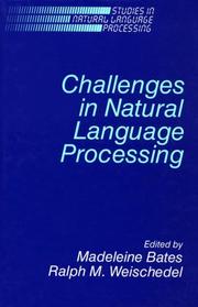 Challenges in natural language processing