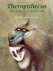 Cover of: Theropithecus by edited by Nina G. Jablonski.