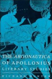 Cover of: The Argonautica of Apollonius: literary studies