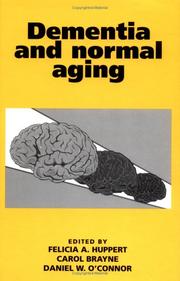 Cover of: Dementia and normal aging