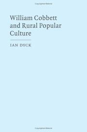William Cobbett and Rural Popular Culture by Ian Dyck