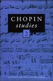 Cover of: Chopin Studies 2 by 