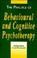 Cover of: The practice of behavioural and cognitive psychotherapy