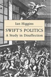 Cover of: Swift's politics: a study in disaffection