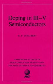 Cover of: Doping in III-V semiconductors