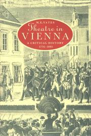 Theatre in Vienna by W. E. Yates