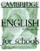 Cover of: Cambridge English for Schools 2 Workbook (Cambridge English for Schools)