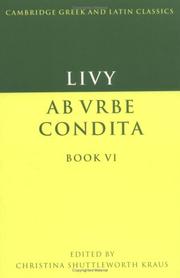 Cover of: Ab vrbe condita. by Titus Livius