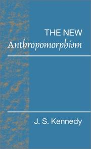 The new anthropomorphism by J. S. Kennedy