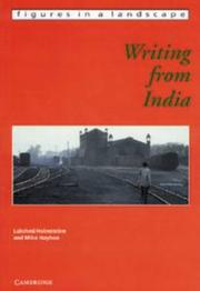Cover of: Writing from India by [edited by] Lakshmi Holmström and Mike Hayhoe.