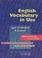 Cover of: English Vocabulary in Use Upper-intermediate With answers (Vocabulary in Use)