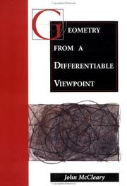 Cover of: Geometry from a differentiable viewpoint