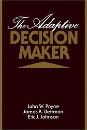Cover of: The adaptive decision maker